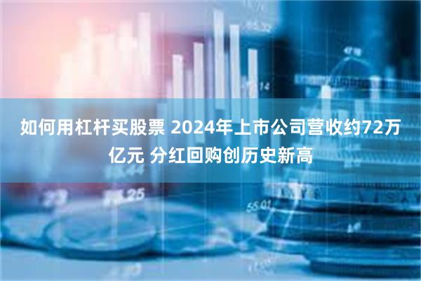 如何用杠杆买股票 2024年上市公司营收约72万亿元 分红回购创历史新高